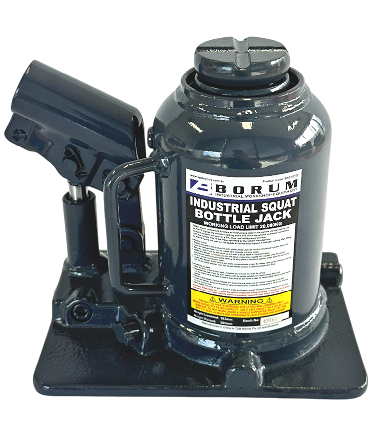 Industrial Squat Bottle Jack - 20,000kg