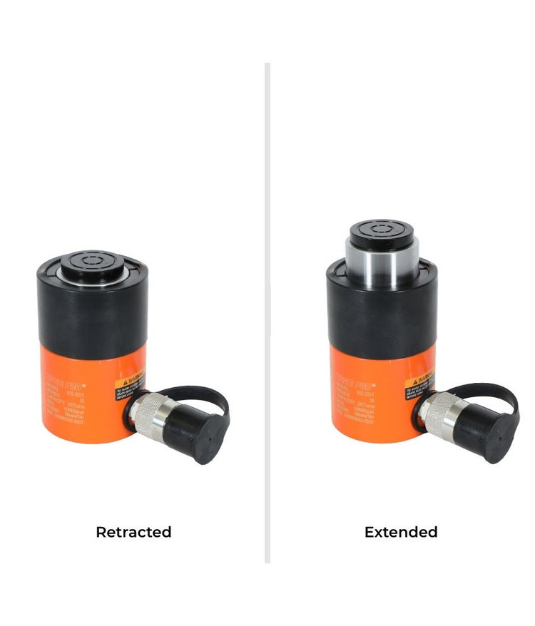 25T Single Acting Ram - 26mm Stroke