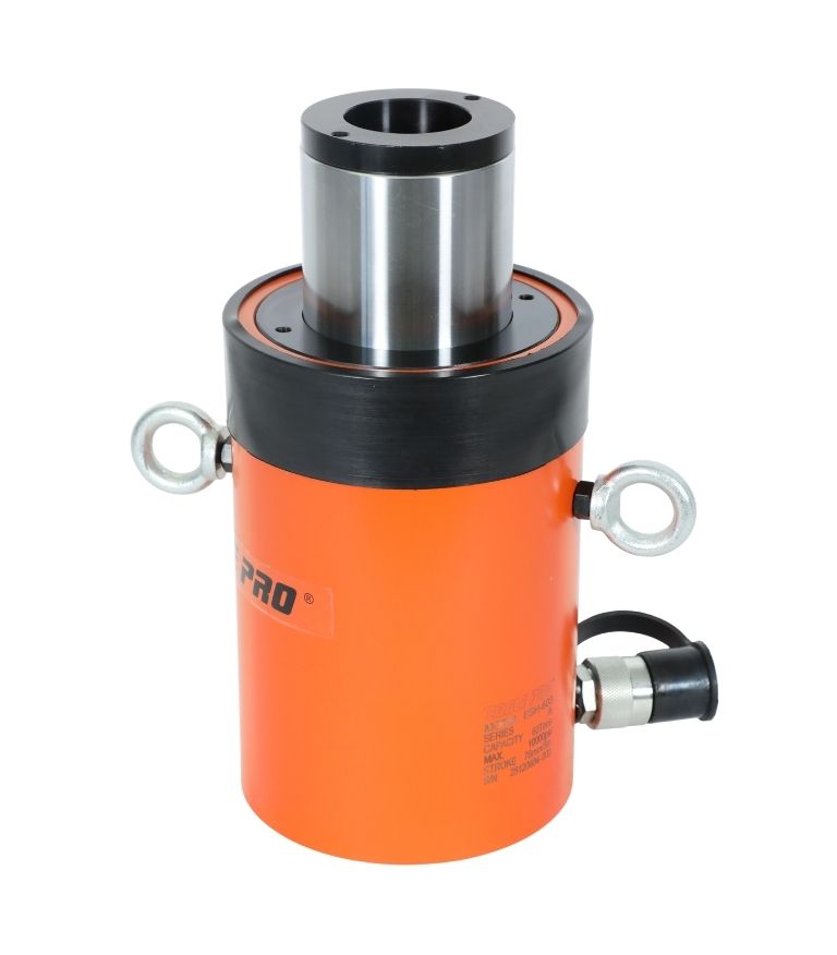 60T Single Acting Ram - Hollow Piston - 76mm Stroke