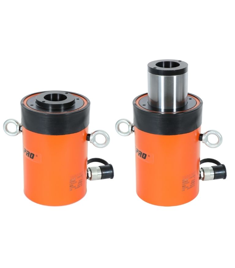 60T Single Acting Ram - Hollow Piston - 76mm Stroke